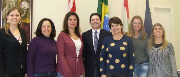Coordenadoras do PIBID da região Sul visitam FURB
