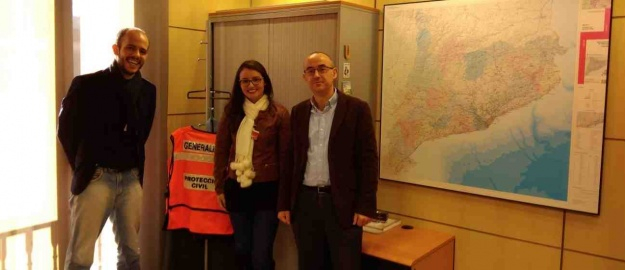 Pós-graduandos visitam órgão de Proteção Civil da Catalunha