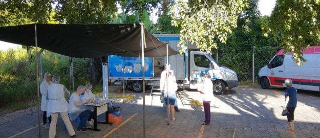 FURB Móvel integra frente em prol da vacinação em Blumenau