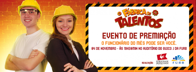 Talento Universitário FURB premia trabalhos acadêmicos