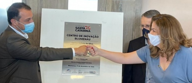 Estado inaugura Centro de Inovação de Blumenau 