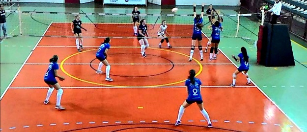 Meninas do vôlei estarão sábado em Canelinha