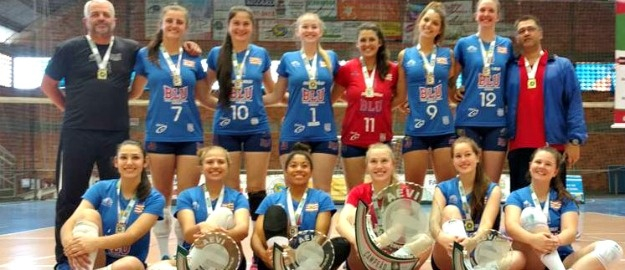 Bluvolei é bicampeã da AEVI