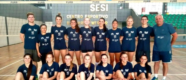 Infanto Bluvolei entra em quadra, sábado, pela AEVI