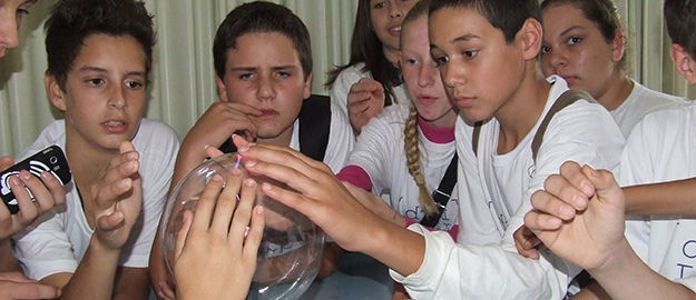 Interação Júnior empolga estudantes do ensino fundamental da região