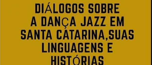 Jazz em SC é tema de live do  curso de Dança da Universidade