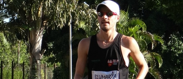Festival reúne participantes de marcha atlética em Blumenau