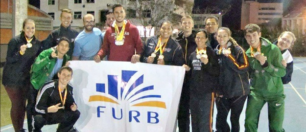 Atletas da FURB se destacam nos JUCs 2017