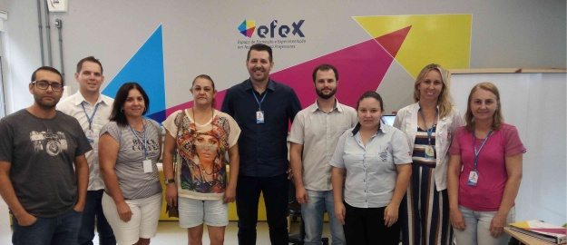 Secretaria de Educação de Massaranduba visita FURB