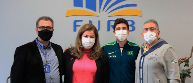 Atleta de Blumenau, aluno da FURB confirma vaga em Tóquio