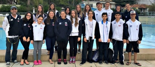 Natação representa Blumenau em evento sul-brasileiro