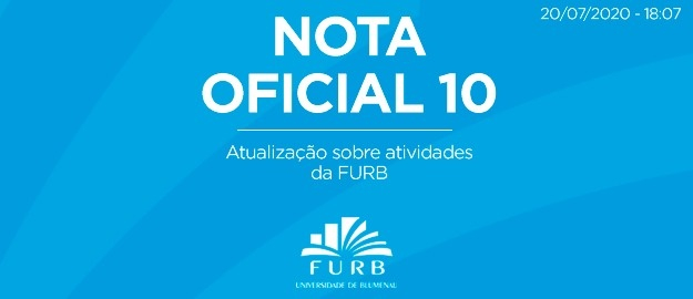 Nota Oficial nº 10 (20/07/2020)