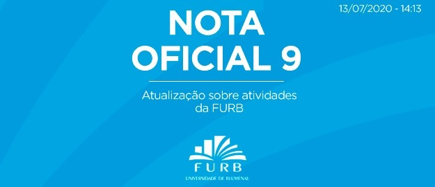 Nota Oficial nº 9 (13/07/2020)