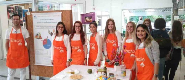 Acadêmicos de Nutrição fazem atividade no Campus 1