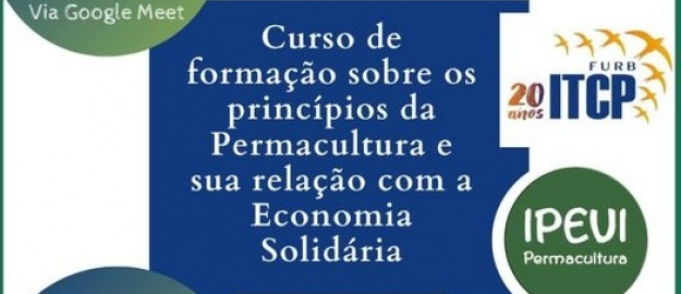 ITCP promove curso gratuito sobre permacultura 