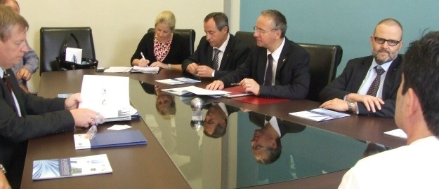 Delegação alemã visita a Reitoria