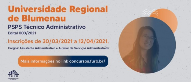 FURB abre concurso para servidores temporários 