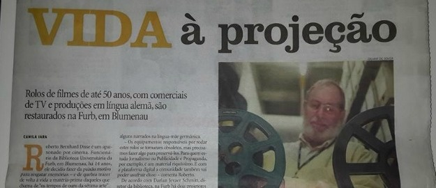 FURB recupera filmes antigos de 16mm