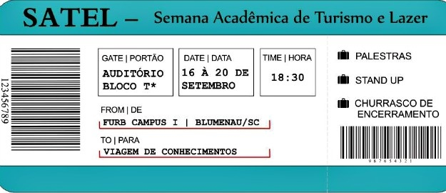 Aberta a Semana Acadêmica de Turismo e Lazer da FURB