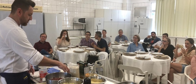 Aula-show para lançamento da Gastronomia 2020