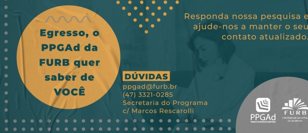 Pesquisa egresso PPGAd