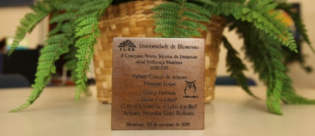 Premiação do concurso de novos talentos da literatura 