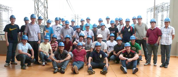 Engenharia Elétrica visita geração de energia elétrica em Foz do Iguaçu