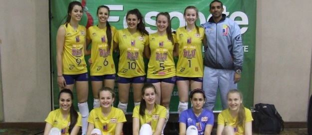 Vôlei feminino da FURB conquista o bronze nos JESC