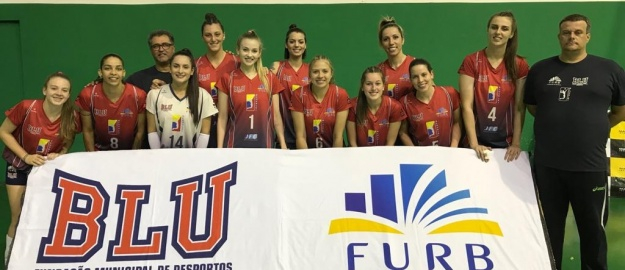 Bluvolei FURB SME é campeã estadual  
