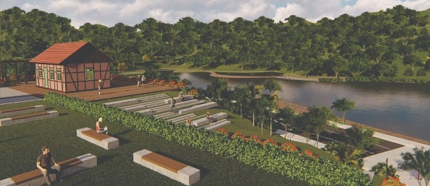 FURB finaliza projeto para o parque ambiental de Pomerode