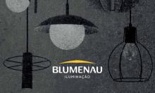 Capa do catálogo da Blumenau Iluminação 