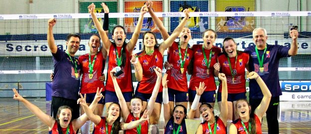 Cia do Vôlei e PB Voleibol são campeões do Circuito Sesc